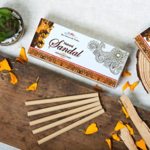 Natural Sandal Dhoop Box